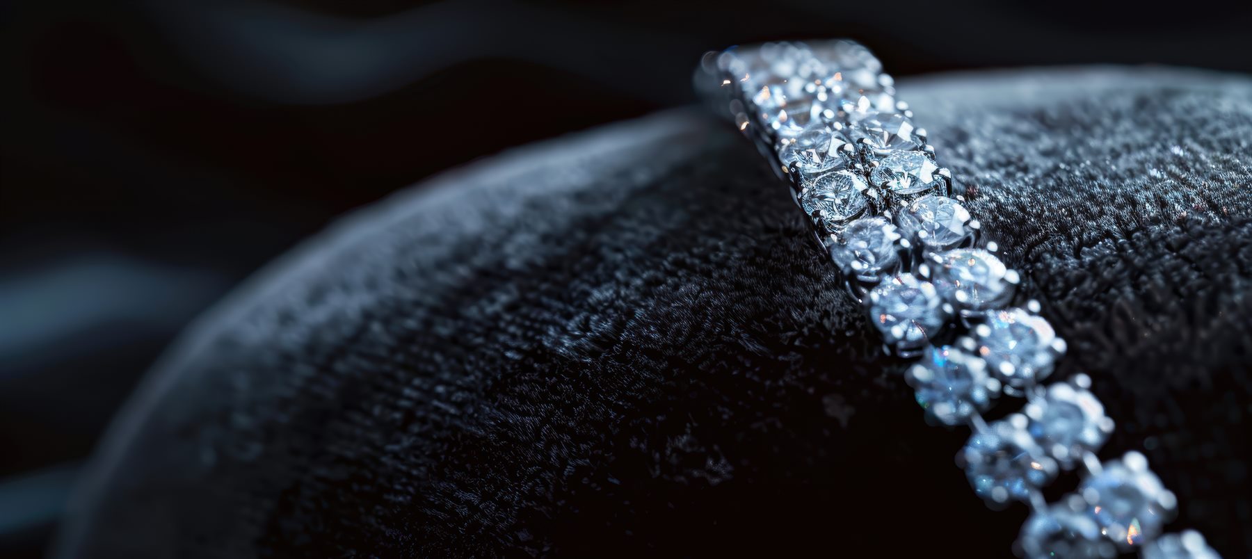 Luxury diamond jewelry styled for a special moment